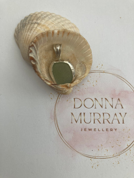 Sea glass pendant